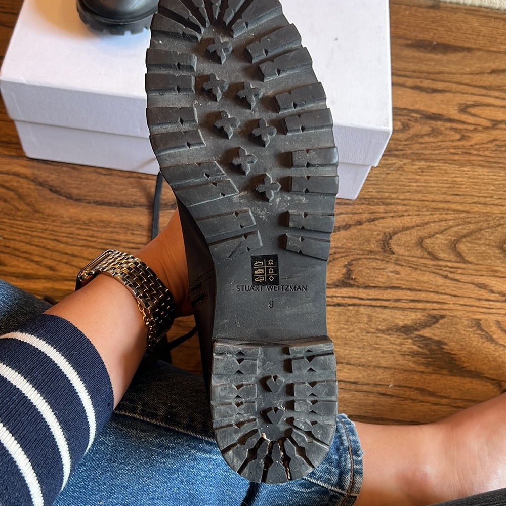 Stuart Weitzman combat booties - Picture 5 of 5